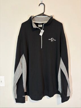 NWT Universal Studios Vacation Theme Park Souvenir Quarter Zip Up Sweatshirt XXL